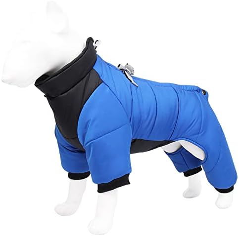Кучиња со аспирани џемпери Дог зимски палто Мал средно големи кучиња снежна јакна водоотпорна француска облека топла ветровитоична кутре