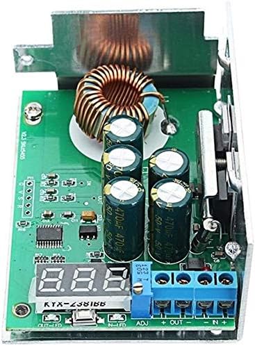 ZYM119 10A 300W Висока моќност DC-DC чекор надолу за напојување со висока ефикасност Модул Додатоци 24V 19V 12V 5V Прилагодлива табла за прилагодување на напон на напон на напон н