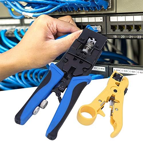 Кабел стриптизета, коаксијален кабел стриптизета, мулти -функција прилагодливи рачни ленти, коаксијален кабелски крим, лента за компресија, прицврстувачи на мрежн