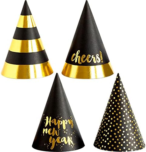 Нова година Рамка за фото штанд 2023 - Голема 36 инчи | Капчиња за забави во Нова Година, 12 пакувања - Среќни новогодишни украси