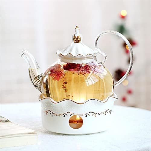 N/A керамички чајник со центриер Гроздобер порцелан Англиски чајник сет за греење чаша чај сет дома