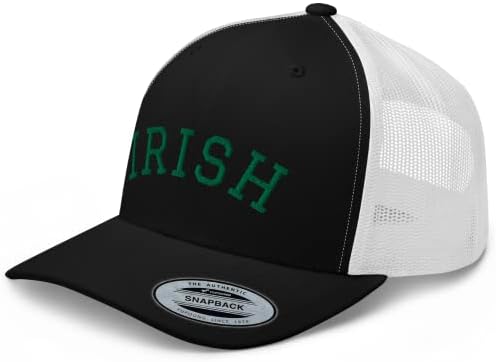 Rivemug Irish Purster Trucker Hat везена мрежа прилагодлива капа за бејзбол