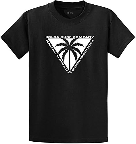 Колоа сурфање триаголни маици со предно лого на палма