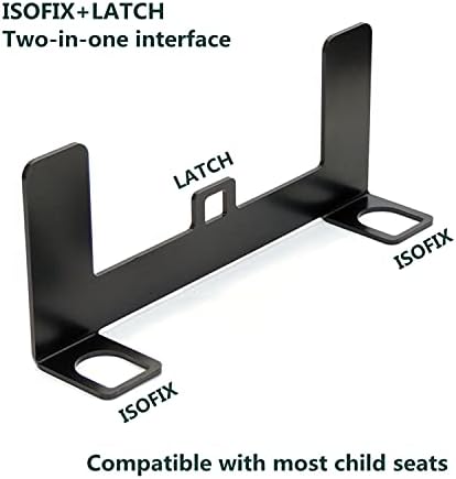 Универзален комплет за прицврстување на детско седиште за прицврстување за ISOFIX конектор за конектор за заклучување на држачот за
