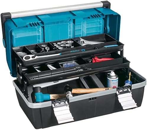 Hazet 190L-3 270 x 550 x 250 mm кутија за пластични алатки-повеќе-боја