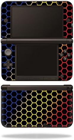 MOINYSKINS кожата компатибилна со Nintendo 3DS XL - Примарна саќе | Заштитна, издржлива и уникатна обвивка за винил декларална обвивка