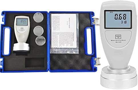 Тестер за активност на вода HFBTE Монитор за монитори на водата за храна со паметен мерач на вода со не'рѓосувачки челик за тестирање