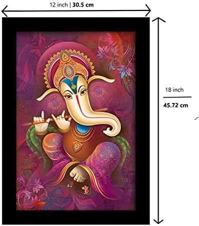 LifeHaxtore Xtore Ganesha Art Framed Painting | Подготвени да висат