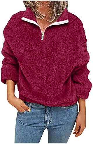 Модни жени патент крпеница со долги ракави врвови кадифни пуловер џемпер пуловер отворена предна плетена мачка јакна