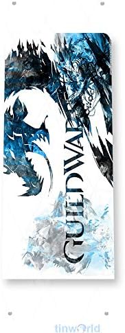 Tinworld Tin Sign Guildwars Arcade PC Game Room Marquee Metal Sign Decor Retro A947