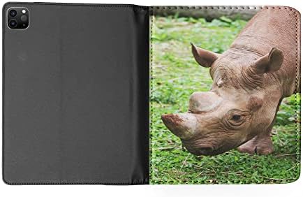 Rhinoceros Rhino Animal #1 Flip Tablet Cover Cover за Apple iPad Pro 11 / iPad Pro 11 / iPad Pro 11