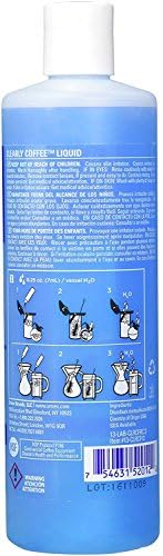 УРНЕКС јасно чистач за кафе - 3 пакет - направено во САД - Француски печат за чистач за течности за стаклени чинии сателитски пивари и термички сервери Отстранува мас