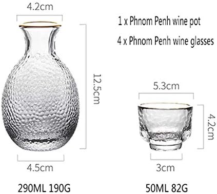 Стаклена чаша за вино јапонски стаклен кристал чаша пукана чаша високи духови бели вино чаши саксиски костум 0529