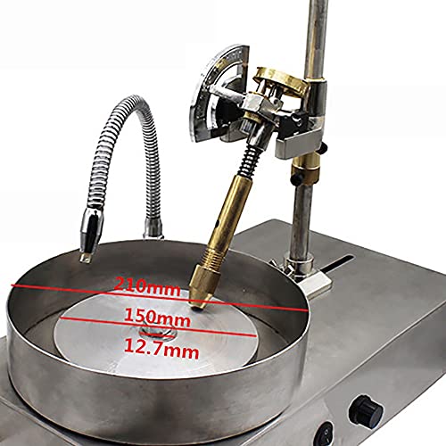 Диск за полирање на алуминиум од 6/8 инчи 150мм/200мм рамно абразивно тркало за машина за мелење скапоцен камен