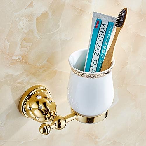 Стил златен бакар за заби за заби, монтиран бања, производ за четка за заби