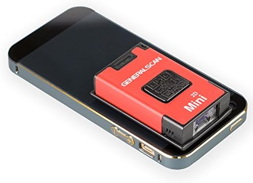 GeneralScan GS M500BT 2D Imager Mini безжичен Bluetooth Најмал скенер за баркод за малопродажба за малопродажба