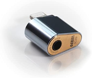 Linsoul ddhifi TC35i 2022 Ажурирана верзија 3.5mm приклучок Адаптер стерео конвертор со вертикален штекер за iPhone, iPad, iPod