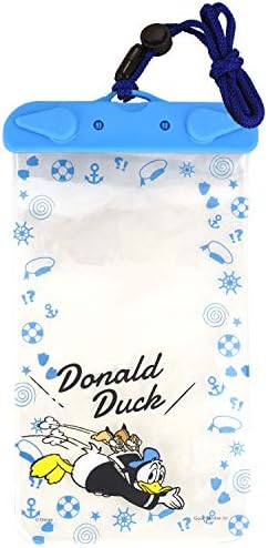 Gourmandise Disney Disney Pixar Charicer Splashproof Pouch Donald Duck Blue DN-670A