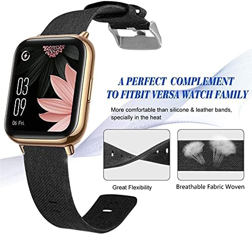 Компатибилен ЗА Agptek Smartwatch Band, Најлонски Ремен За Замена ЗА AGPTEK 1.69 Smartwatch / MuGo 1.69 Smartwatch / Rinsmola 1.69 Smart Watch