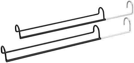 Belca CH-DS2 Складирање Облека, Двојна Закачалка За Складирање, Телескопски Тип, Пакување од 2, Ширина 17,7 - 27,6 x Длабочина