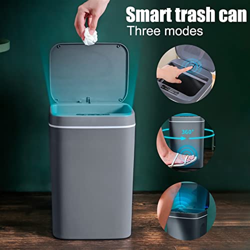 Abecel Trash Can, 12-16L паметен ѓубре може автоматски сензор за електричен отпад за отпадоци за отпадоци за отпадоци за отпадоци