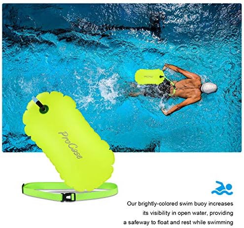 Прокасе 6 Пакет Универзален Водоотпорен Пакет Торбичка За Држач За Телефон Со Плови За Пливање, Пливачки Меур Безбедносен Плови Со Прилагодлив