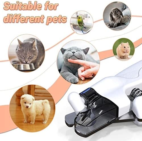 LEPSJGC Професионални Лесни Машини За Нокти За Кучиња ДАТОТЕКА USB Полнење Безбеднаleономска Рачка Тример За Миленичиња
