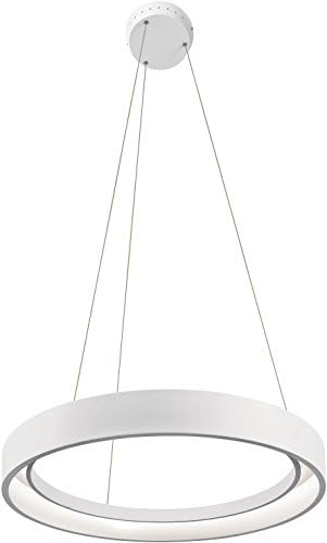 Elan 83454 1 Fornello Pendant Lighting, 38W, песок текстура бело