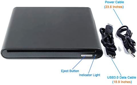 Слот USB 3.0 Надворешни 3d Blu-ray Филмови Двд Диск Плеер, За Asus ZenBook Про Дуо 13 14 15 Flip S13 UX333FA UX581 UX434FL Тенок