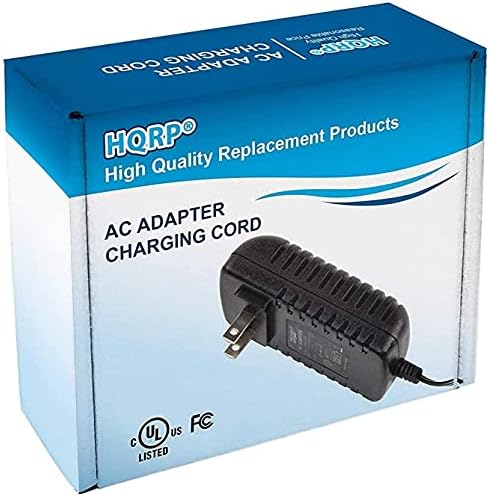 HQRP 9V AC адаптер компатибилен со Viper 42-9993, Viper X-Treme, Viper Eclipse Dartboard Supply Coster + Adapter на Euro Plug