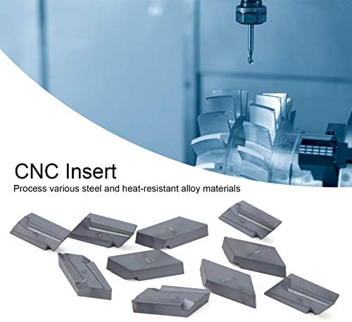 Алатка за вртење на струг 10 парчиња CNC INSERT KNUX160405R - 1111 LF6018 Зацементирана сечило на карбид