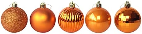 Божиќни украси за топка, 25 декорации на новогодишна елка што висат топки, божиќни украси, украси за забави, 5 видови топки од 2,36