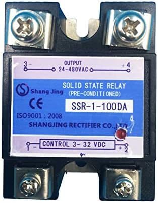 Репутација на Hifasi Solid State Relay SSR 40A 60A 80A 100A единечен влез PAHSE 3 ~ 32VDC излез 35 ~ 480VAC
