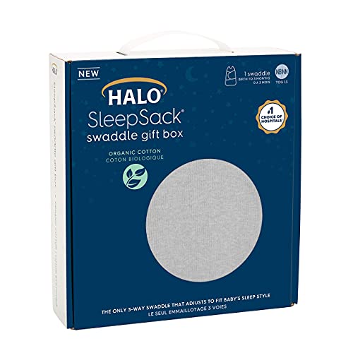 Подарочен пакет за подароци Halo Sleepsack - памучно носење ќебе, Huggy Bears, мали - органски памучни Swaddle1 -парчиња новородени