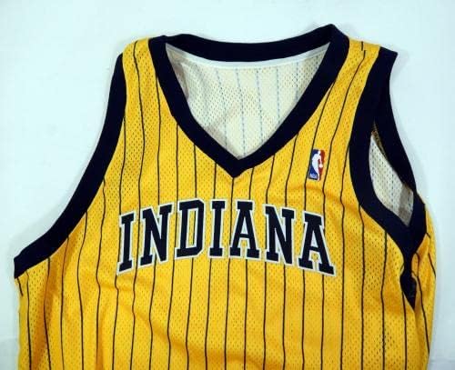 2004-05 Индиана Пејсерс празна игра издаде златен дрес 52 DP31868 - НБА игра користена