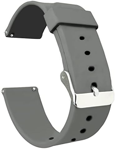 Еден ешалон Брза за часовници за часовници компатибилен со Skagen Jorn 42mm Gen 6 Hybrid Silicone замена Smart Watch Strap со тока Танг