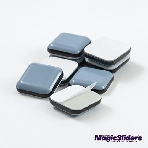 Magic Sliders 8024 Series 8pk 15/16 SQ лизгач, 1, сива