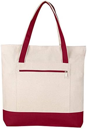 Багздепот Платнени Торбички Со Патент Рефус За Занаети 18 Памучна Голема Торба За Намирници Со Рачки