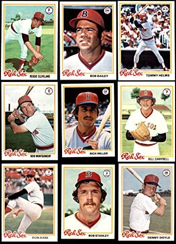 1978 Topps Boston Red Sox Team го постави Бостон Ред Сокс NM+ Red Sox