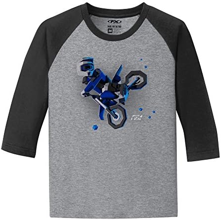 Фабрички Effex Unisex-дете FX Moto Kids Boys Youth Baseball маица, 1 пакет