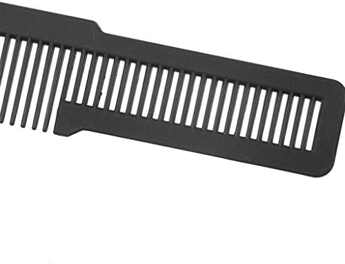 Wpyyi антистатички професионален чешел за коса ， тврда јаглерод рамна глава сечење чешли за алатка за фризура за пресекување на