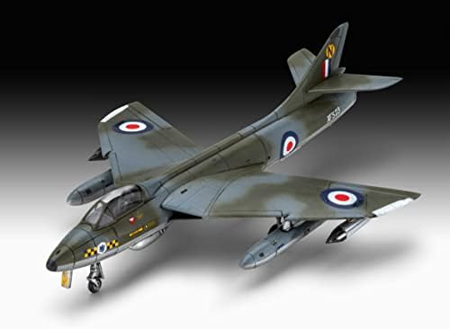 Revell 03833 Hawker Hunter FGA.9 1: 144 скала неиграни/необоен комплет за пластичен модел