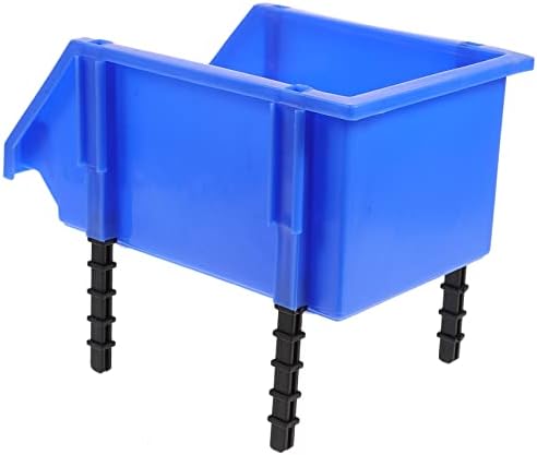Cabilock 2 парчиња кутија коси кутија за складирање сина алатка кутија пластични материјали C6