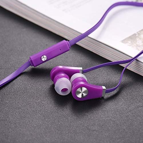 CN -Outlet најголемиот дел од ушите со микрофон - Продажба на слушалки од 100 пакувања слушалки за глувчиња со MIC со повеќе обоени ушни пупки
