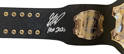Georges ST-Pierre Autographed потпишан испишан појас на UFC шампион ЈСА сведок ГСП