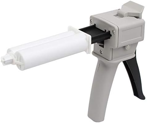 QTQGOITEM M50-11/12 50ml Пластика предизвикано пиштол за лепак за рачно мешан од 2: 1 AB лепак