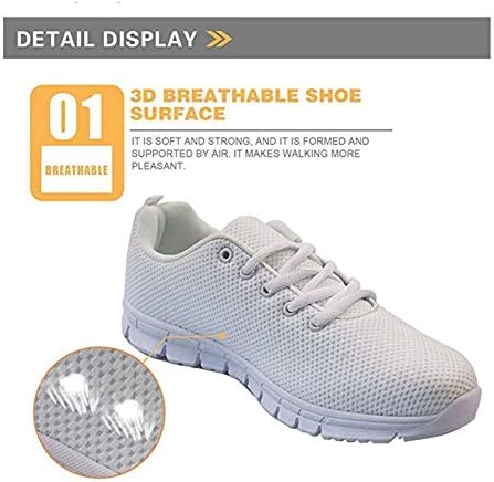 Xyzcando Атлетски чевли Дневни обични чевли со лесни теретани за спортски чевли за мрежни чевли погодни за затворено на отворено