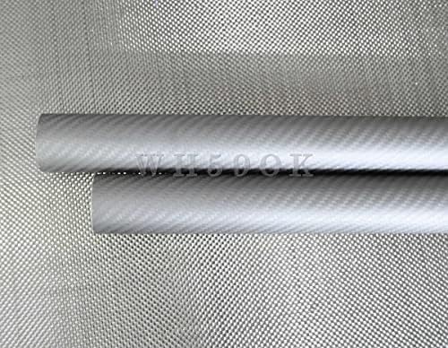 WHABEST 1pcs 3k Ролна Завиткана Цевка Од Јаглеродни Влакна 114mm OD X 110mm ID X 500mm целосен јаглероден композитен материјал /цевки/цевки/ленти