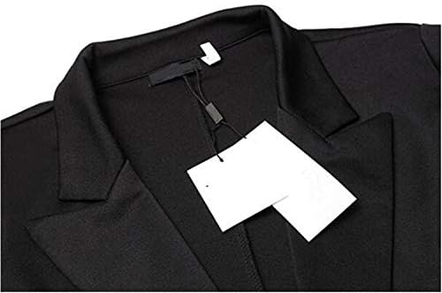 Andongnywell женски обични цврсти бои блејзери со долг ракав, тенок лаптоп џеб за работа, блејзер, палто за палети