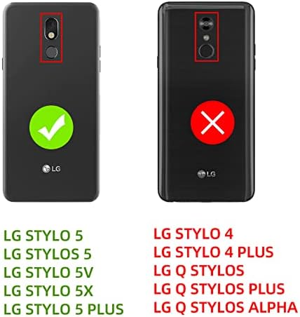За LG Stylo 5 Телефон Случај За Жени Сјај Кристално Мека TPU Блинг Симпатична Пеперутка Срце Цветни Јасна Заштитна Покривка Со Kickstand+Ремен